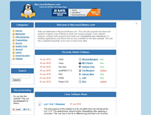 Tablet Screenshot of mylinuxsoftware.com